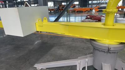 China Versatile Hydraulische Betonplaatsingsboom 0-85° Hoogtehoek 133mm Pijpdiameter voor een soepele betonverdeling Te koop