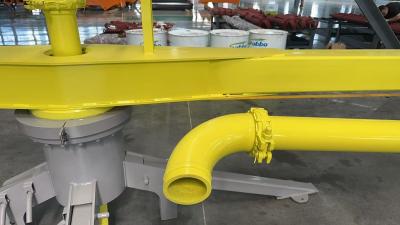 China 133mm buisdiameter Betonplaatsing Boom HG12 handleiding voor gladde en nauwkeurige betonnen plaatsing Te koop