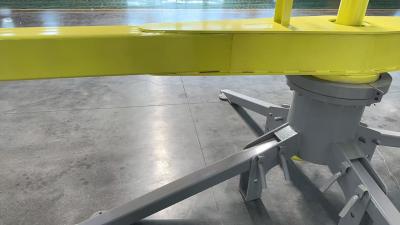 China 12 m maximale horizontale reikwijdte betonnen plaatsingsboom voorzien van 360° draaihoek en handmatige betonnen spinnen Te koop