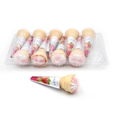 China Private Label Strawberry Flavor Ice Cream Normal Customized Wholesale Marshmallow for sale