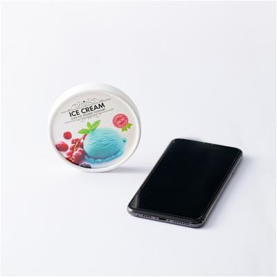 China Disposable High Quality Customized Colors And Shapes Ice Cream Paper Cup For Caterer Or Picnic And Party for sale
