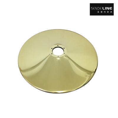 Κίνα 520/550mm Κύκλος Καρέκλα Σαλόνι ομορφιάς με Titanium Χρυσό Κάθισμα Καρέκλα Barber στο Σαλόνι προς πώληση