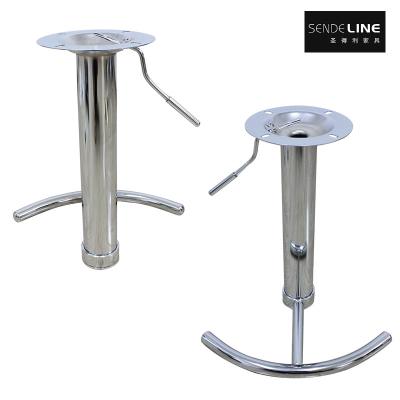China Iron Bar Stool Accessories Customizable Colors for Enhanced Performance Bar chair base Link the foot pedal for sale
