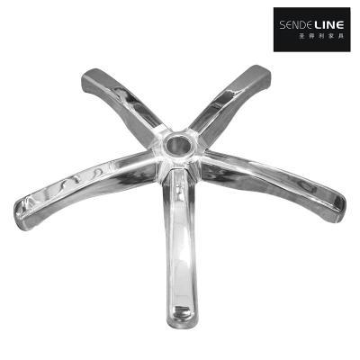 Китай Hight 92mm Chromium plating Iron Material Office Chair Base Replacement for Improved Work Productivity продается