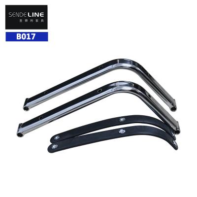 China Comfortable and Durable 360×230mm Chromium-plated iron Office Chair armrest Replacement for sale