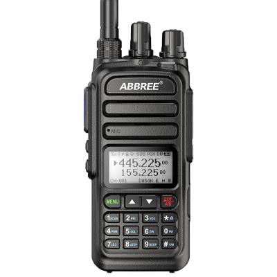 China Type-C Wireless Charger ABBREE AR-830 NOAA Walkie Talkie 136-520MHz Air Band Copy Frequency High Power Support AR-830 Two Way Radio for sale