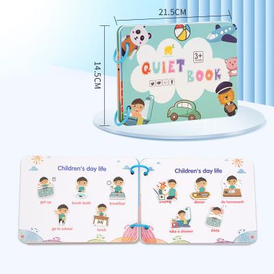 China Luxury Hot Selling Activity Book Kids Reusable Magic Stickers Learning Toys My First Busy Book Preschool Workbook for sale