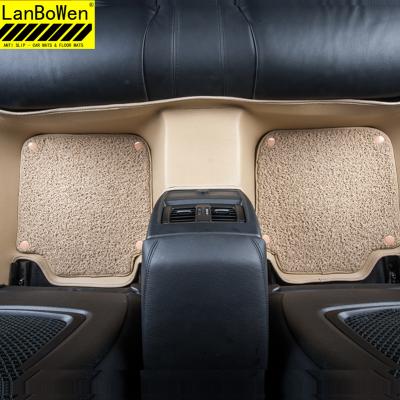 China Manufacture low price waterproof /fireproof/dustproof /anti-slip floor mats for cars 3 pcs PVC 5d coil easy clean car mat for sale