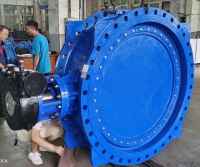 China General double eccentric butterfly valve DN1500 for sale