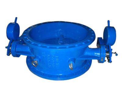 China General butterfly check valve with double counterweight and hydraulic damper for sale
