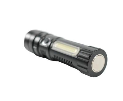 China Camping Super Bright high Lumen usb Charging LED Flashlight Torch Rechargeable for sale