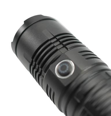 China Camping High Lumen High Quality type-c Rechargeable Waterproof Led Large Flashlight Torch for sale