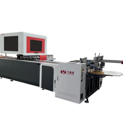 China Automatic Double Box Positioning Machine For Phone Box, Gift Box,Case Maker for sale