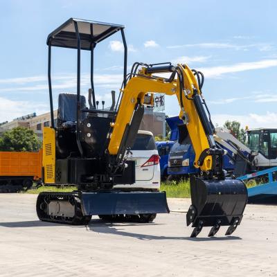 China 1TONS new machine made in china brand micro bagger digger small bagger crawler excavator 0.022M3 for sale