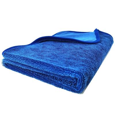 China Sustainable Microfiber Twist Car Wash Towel S 16x16 Professional Super Microfiber Detailing Drying Towel Tire White Brush 40x60 for sale