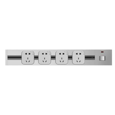 China With Wireway 750mm Wall Mounted Wireless Electrical Orbital USB Ports FIKO USB Ports Adapters Wall Mounted Gray Silver Champagne Black Flexible Outlet for sale