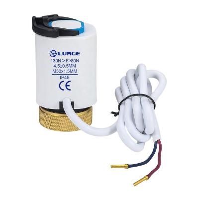 China Modern thermal actuator for underfloor heating Pex system pipes for sale