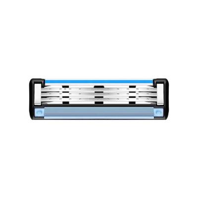 China Durable Accept OEM Body Clean 3 Layers Shaving Manual Razor Blade Stainless Steel 3 Blade Sharp for sale