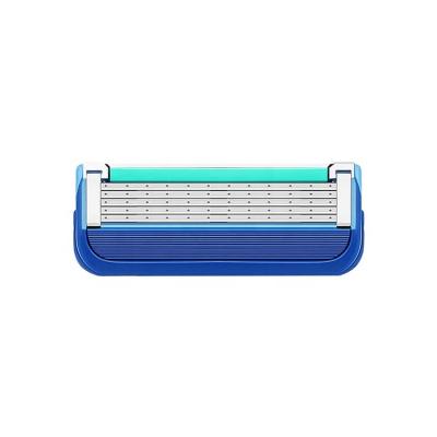 China Barber Supplies Metal 5 Portable Razor Blade Professional Customized Shaving 5 Blade For Salon Hairdressing for sale