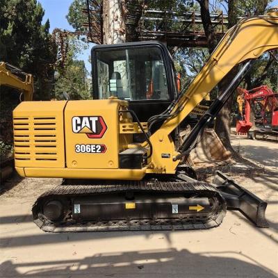 China Made in Japan Used CAT 306E2 6 Ton Small Size Crawler Excavator for sale