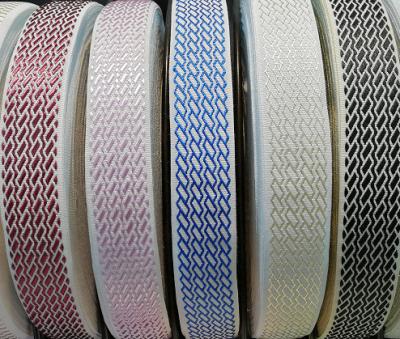 China Eco-friendly Woven Custom Polyester / Dark Mattress Strip Edging / Mattress Accessories#N72 for sale