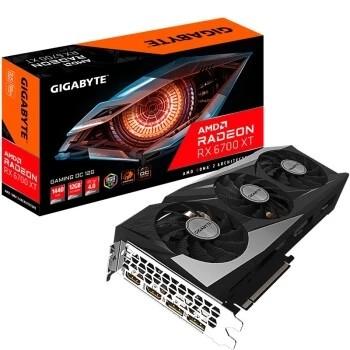 Chine Carte graphique de bureau 6700XT d'OC 12G de JEU d'AMD 6700XT EAGLE Falcon de gigaoctet à vendre