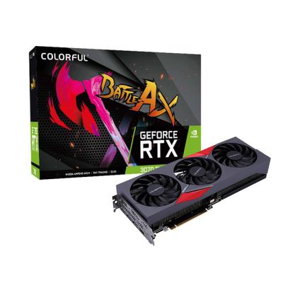 Chine TI de bureau 8G de la carte graphique RTX 3070 de jeu de Geforce de HACHE colorée de bataille à vendre