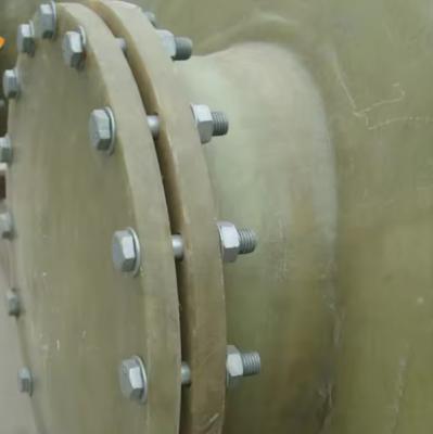 China Acessórios de tubos de FRP de dimensão personalizada para instalações de fabrico à venda