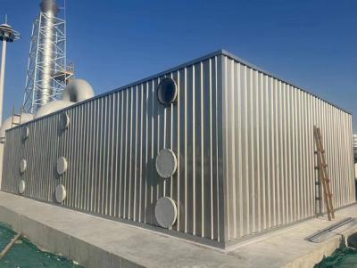 China Abfallgas FRP Biologische Deodorierung Box Ausrüstung Filament Winding Techinque zu verkaufen