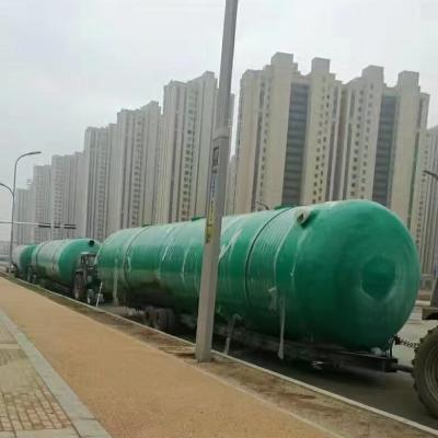 China Anpassungsfähige Größe Frp Bio-Septikbehälter Effiziente zuverlässige Abwasserbehandlung zu verkaufen
