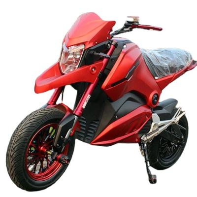 China Racing High Speed Electric Motorcycle With Pedals For Adult 185 * 86 * 72cm for sale