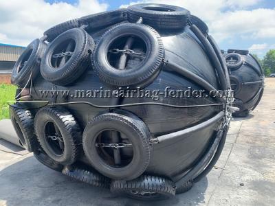 China Boat Easy Installation Pneumatic Rubber Fender ISO17357 Standard for sale