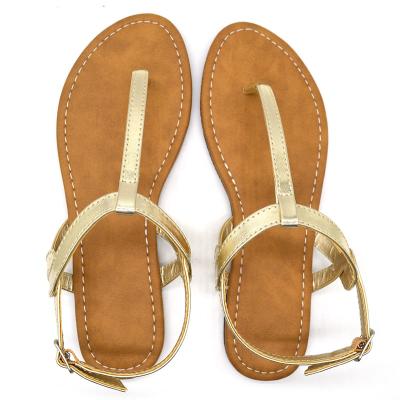 China Fashion Trend TPR Designer Summer Korean Flat Custom Women Fashion Sandals for sale
