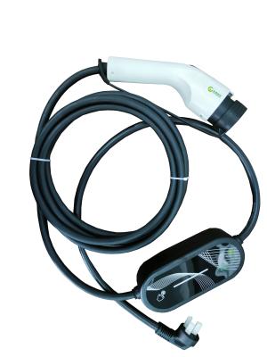 China 7KW 32A Portable AC EV Charger Overvoltage Protection Portable EV Fast Charger for sale