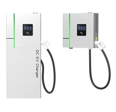 China High Efficiency 30kw 40kw DC Charger For Electric Car Support Ocpp CCS2 GB/T for sale