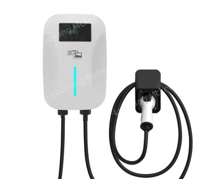 China Mckee Wallbox 7kw/14kw/21kw Wechselstrom-Ladegerät für Elektroautos Typ 2 für den Heimgebrauch zu verkaufen