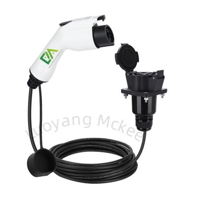 China Hot Sale AC 32A Electric Charger 7KW Portable Electric Charger Electric Vehicle Charger Type 1 J1772 With Free Carrying Bag for sale