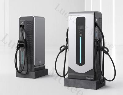 China DC EV Charging Station GBT CCS2 CCS1 CHADeMo 60kw 120kw 180kw 240kw Home Charging Station For Electric Cars for sale