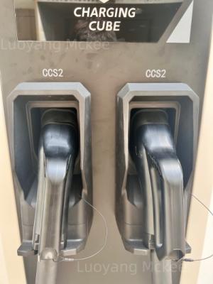 China Some Parts Of Our EV Charger Station Workshop Modern 120KW Integrated Dual-Gun DC Electric Vehicle Charging Station CCS2 GBT Commercial Electric Vehicle Fast Charging Pile for sale