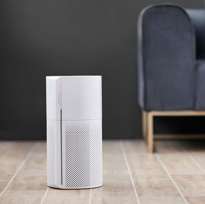 China Hotel OEM Mini Abs Air Purifiers Smart Portable Home Air Purifier With H11 Hepa Filter for sale
