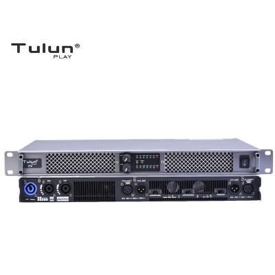 China Tulun Game D4 2CH 1200w@8ohms 1u Full Scale Professional Power Amplifier Soft Performance Class D Power Amplifier for sale
