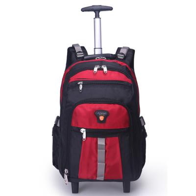 China Waterproof Business Trolley Backpacks Wholesale Duralbe Trolley Bags Minimalist Color Stylish Backpacks for sale