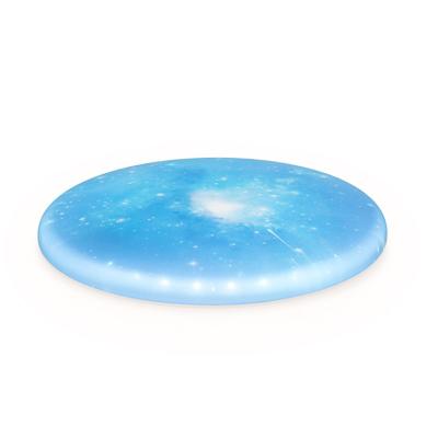 China Ceiling mount Nordic LED Ceiling Light Milky Way Stype Indoor Light Decoration Round Modern 96W Led Ceiling Lamp for sale