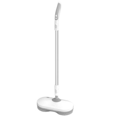 China Household Sustainable 360 Rotation Wet And Dry Floor Floor Cleaning Water Jet Floor Cleaner Machine Electric Spinning Mop for sale