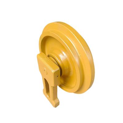 China Excavator Dozer Front Idler 6t-2614 Bulldozer Adjuster Front Idler Roller T200 D3g D4d D6 D6h D8r D11n D65 320d 320 for sale