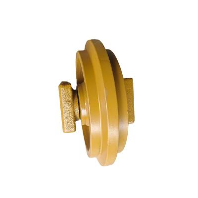 China Mini Excavator Undercarriage Parts Front Idler Assembly for Komatsu PC45MR PC55MR 22M-30-00960 for sale