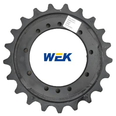 China Excavator Sprockets MM35B MM35T MM40CR MM40SR Mini Excavator Drive Sprocket Wheel for MM45 MM45B for sale