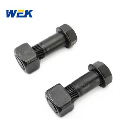 中国 M22*65 ヘクサゴンヘッド エグババター トラックリンク シューズ トラックチェーン ボルトとナッツ 販売のため
