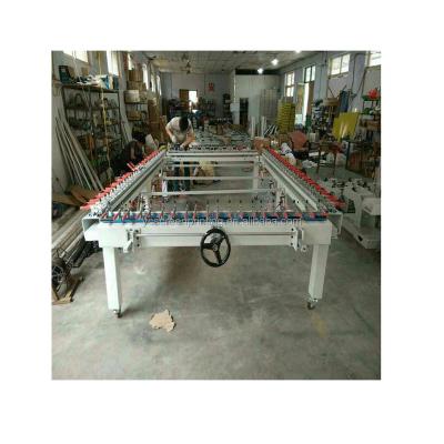 China Multicolor Screen Stretcher Machine Printing Manual Mesh Stretching Systems for sale