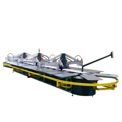 China Full Automatic Multi Color Oval Automatic Screen Printing Machine Low Noise Level for sale